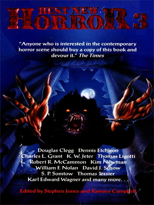Title details for The Best New Horror 3 by Stephen Jones - Available